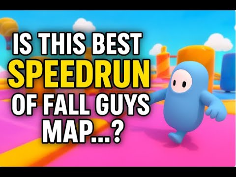 Is this the best SPEEDRUN of FALL GUYS...? #fallguys #gaming - YouTube