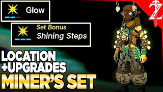 GLOW Miner&#39;s Set (Locations &amp; Upgrades) in Tears of the Kingdom
