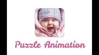 Puzzle Animation using #CSS and #HTML and #Animate.css