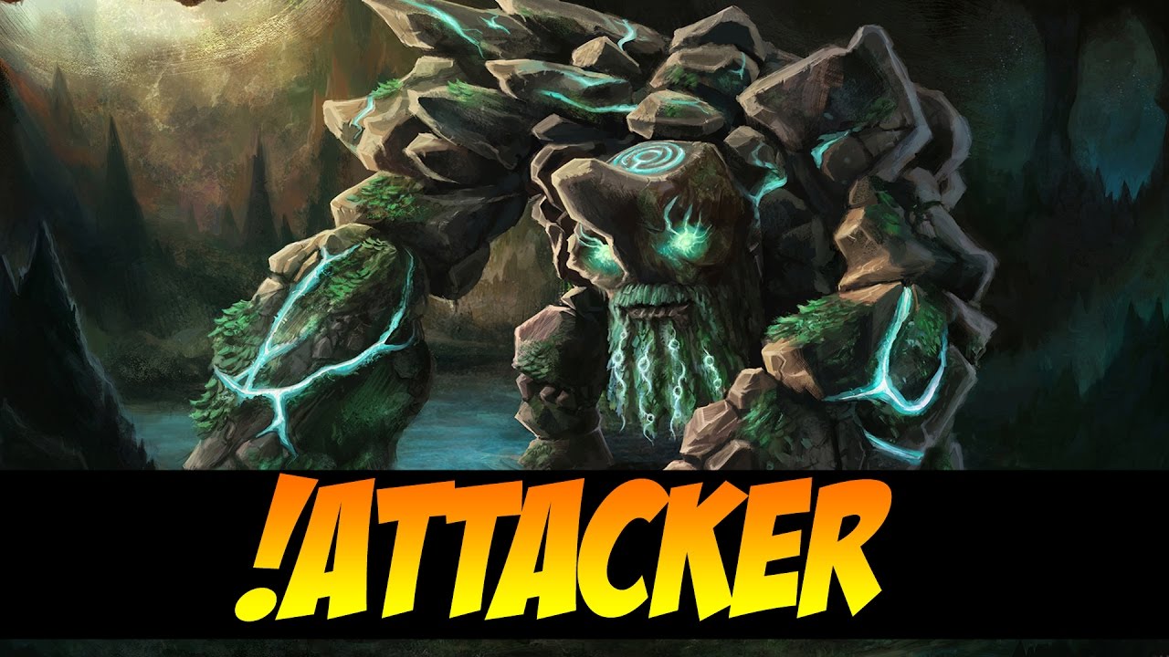 !Attacker 8200MMR Plays Tiny - Dota 2