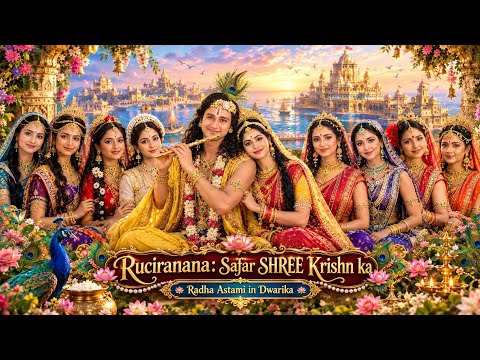 🪷Ruciranana: Safar SHREE Krishn ka🪷/Episode 25: Radha Ashtami in Dwarika♥️/Rukmini Krishna Series 🦋🪷