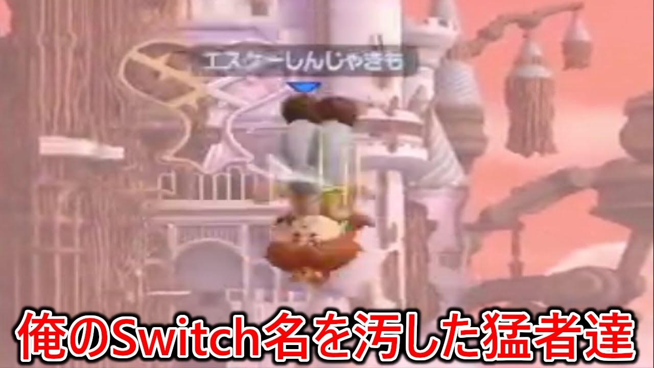 過去最高レベルの俺のSwitch名を汚す原因を作った視聴者の猛者達【スマブラSP】