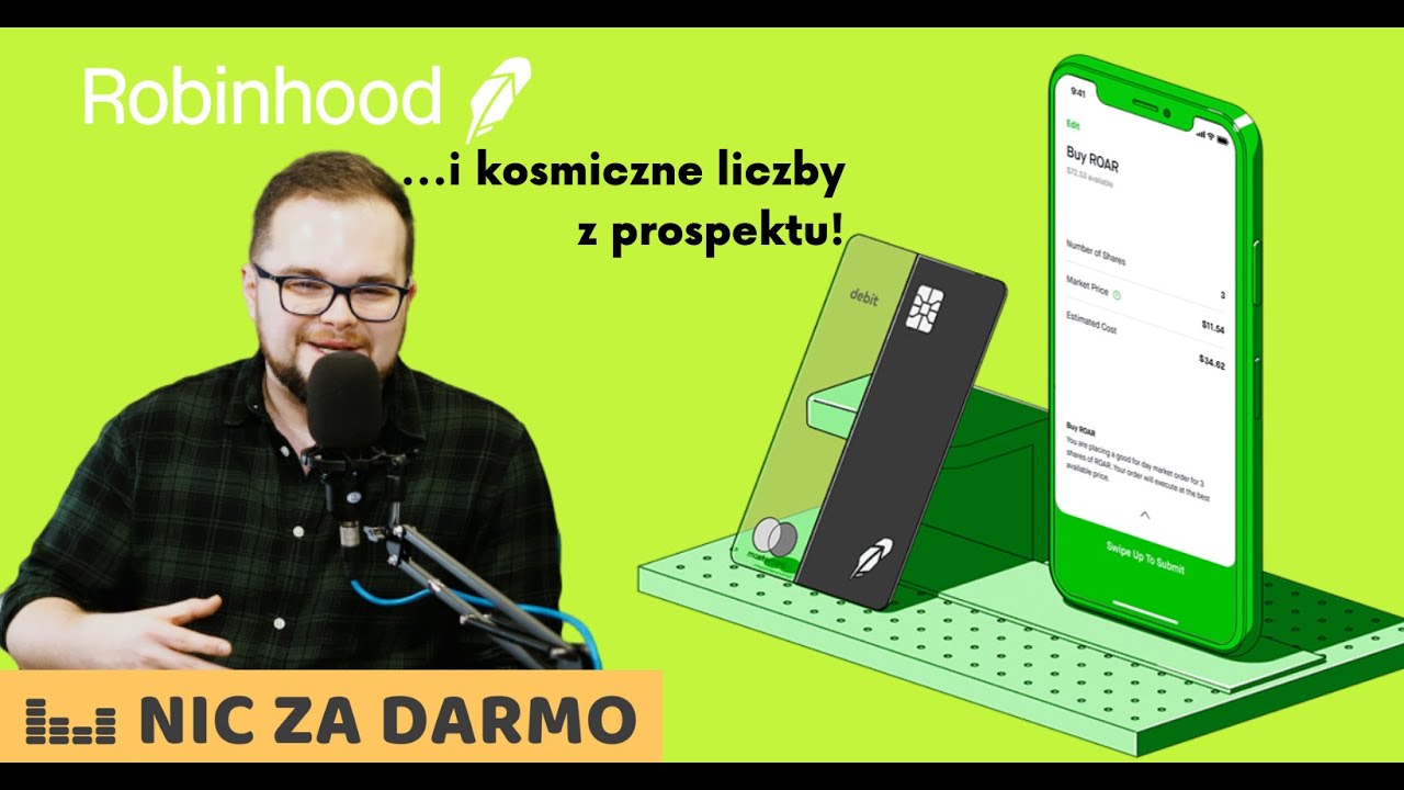 Aplikacja ROBINHOOD i fascynujące liczby z prospektu: jak zarabia darmowy  broker? / Nic za darmo #42