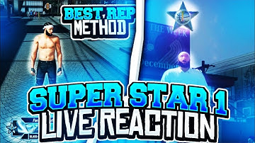 I HIT SUPER STAR 1 ON NBA 2K20 ! BEST REP METHOD FOR ALL CENTERS !