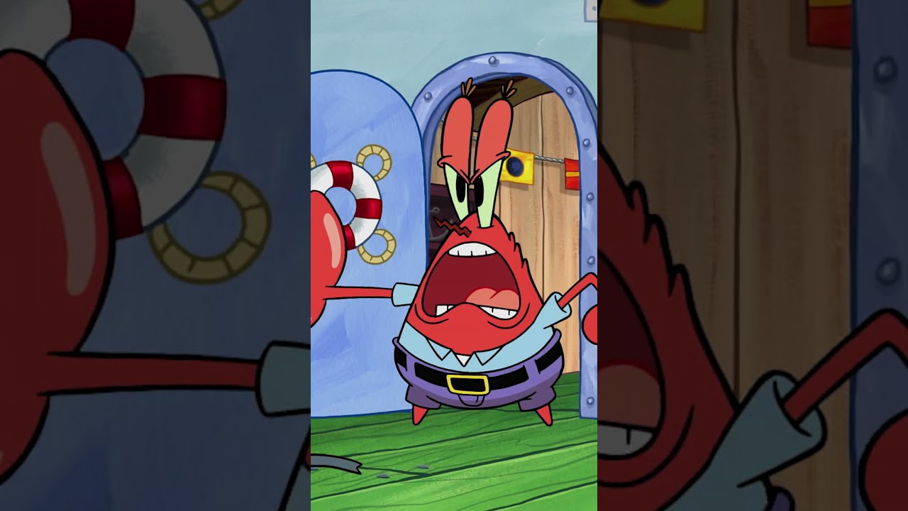 Mr Krabs KNOWS How To Make An Entrance Spongebob Shorts