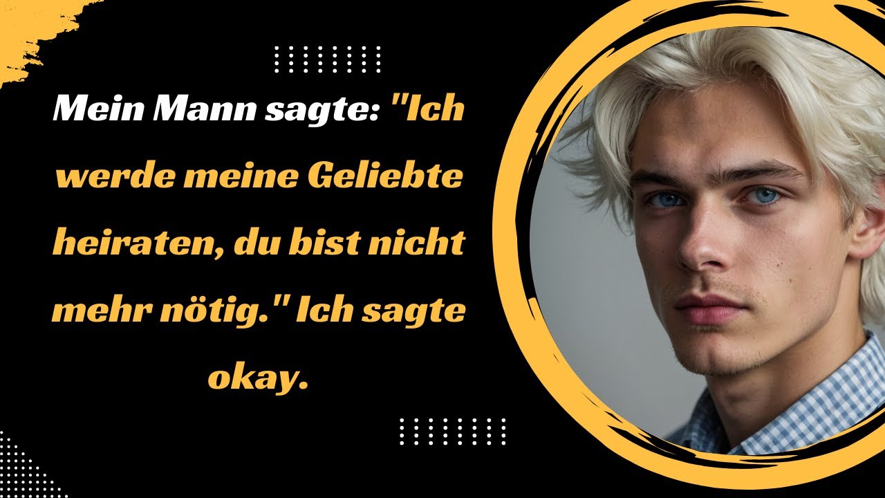 Mein Mann Schläft Nicht Mehr Neben Mir Mein Mann sagte: "Ich werde meine Geliebte heiraten, du bist nicht mehr