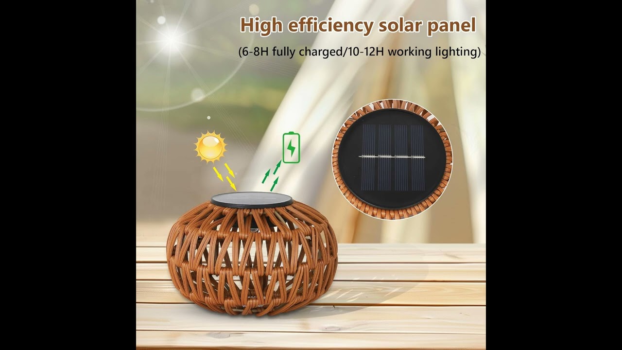 Artmooy Solar Lantern