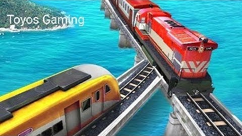 Train Racing Game 3D 2 Player- Railway Station Train Simulator- Android Gameplay