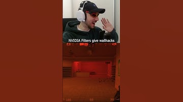 NVIDIA Filters give you wallhacks #cs2