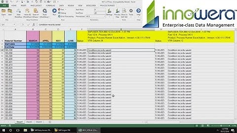 VK11 - Create Pricing Conditions Using VTR From Excel