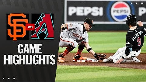 Giants vs. D-backs Game Highlights (9/17/25) | MLB Highlights