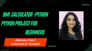 BMI Calculator using Python|| Python Project for Beginners