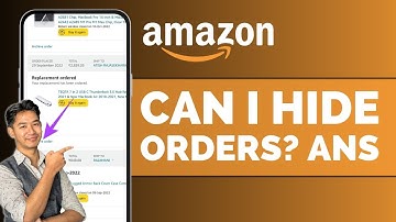 Can I Hide Orders On Amazon - How To Hide Orders On Amazon !