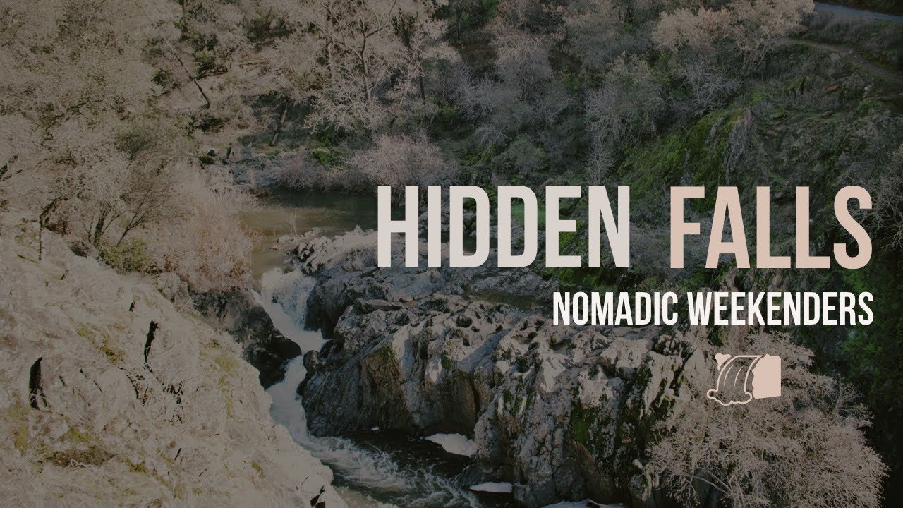 Hidden Falls Aubrun Hidden Falls Regional Park, Auburn CA, Placer County | 4K Drone Footage ...