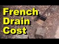 How Much Does it Cost? French Drain - Yard Drain - Clean - Repair vs Install