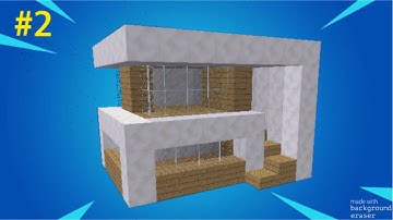 MultiCraft : How to build a small and compact Modern House | House Tutorial #2