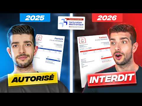 Miniature de la vidéo « Interdit dès 2026 : la facture PDF disparaît »