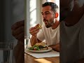 man eating burger 🍔