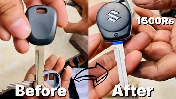 Finally My WagonR Got Smart Key | Normal Key Convert Into Smart Key