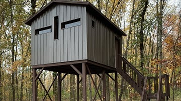 Hunting Cabin|Tower Blind| Project Update