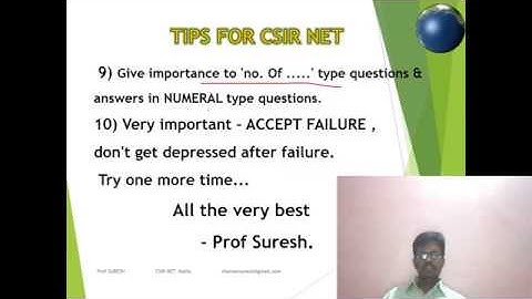 CSIR NET/ SET Maths - Introduction & Preparation Tips