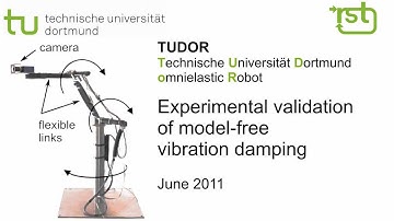 TUDOR vibration damping of a multi-link-flexible robot