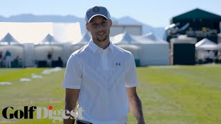 Steph Curry Battles His Dad Dell Curry in Glass Smash Challenge at Lake Tahoe | Golf Digest