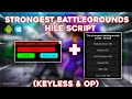 The Strongest Battlegrounds Aimbot Hile Script | REACH , ESP , NO STUN , DAHA FAZLASI (Ban Yok)
