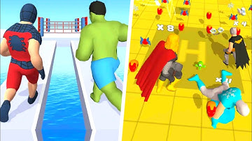Superhero Bridge Race 3D Gameplay Trailer Part 1 Trending (Android,iOS)