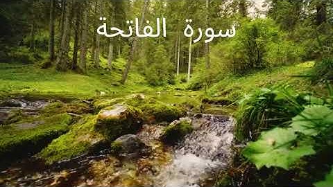 سورة الفاتحة بصوت اسلام صبحي 🖤(بدون اعلانات)