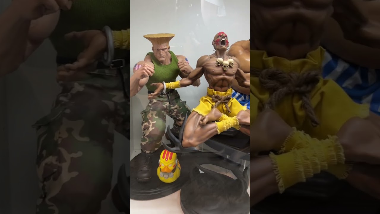 MASSIVE Street Fighter statue collection! Ryu, Akuma, Cammy, Chun-Li and many more! 