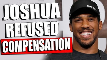 Anthony Joshua REFUSED COMPENSATION FOR A REMATCH WITH Alexander Usyk / Tyson Fury - Usyk FIGHT