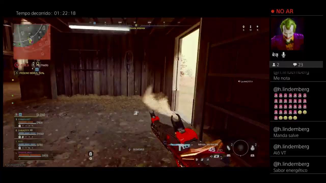 É ao vivo Brasil, Live braba COD - warzone HL99_Br