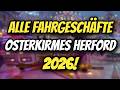 ALLE FAHRGESCHÄFTE auf der OSTERKIRMES HERFORD 2026!🎡