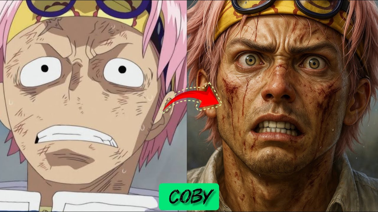 Coby | One Piece | is a Marine Captain turn to ai view how does he look.