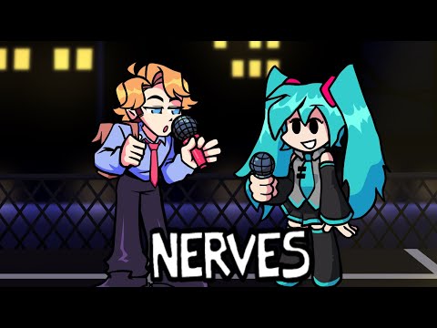 Friday night funkin - Nerves but it's a Hatsune Miku and Senpai cover