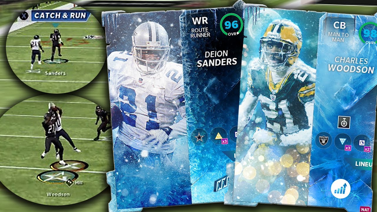 WR DEION SANDERS AND 98 OVERALL CHARLES WOODSON DEBUT! [MADDEN 21