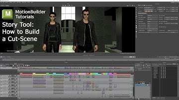 MotionBuilder Tutorial: How to Create Shots in Story Tool