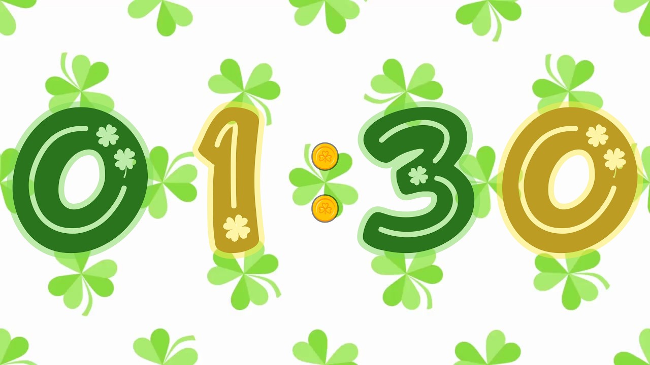 90 Second Lucky Shamrock Timer