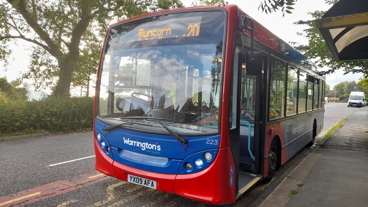 *ex-First and Metroline London* Warringtons Own Buses ADL Enviro 200 223 (YX09 AFA): Route 20A