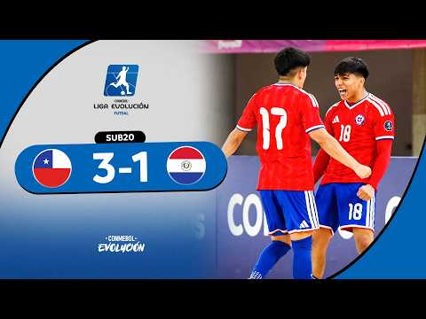 CHILE vs. PARAGUAY | HIGHLIGHTS | CONMEBOL LIGA EVOLUCIÓN FUTSAL - SOUTH ZONE | U20