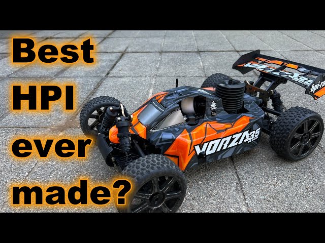 HPI Racing Vorza 3.5 Nitro Buggy - First Run! 