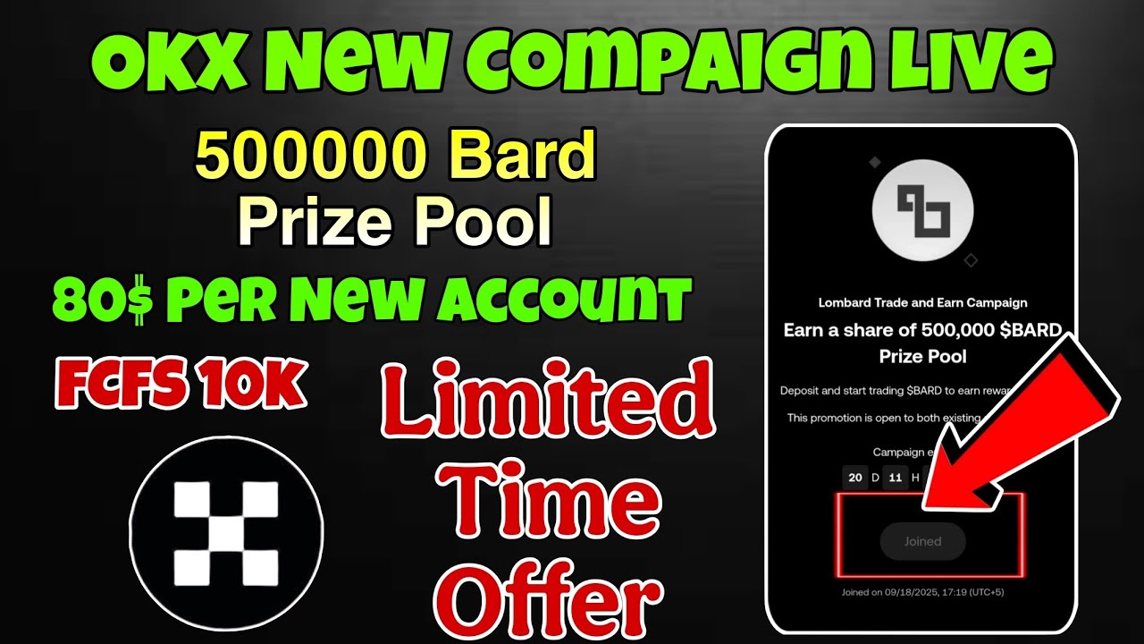  OKX Lombard $BARD Trade & Earn 💰 | Live Airdrop 2025 🔥 Free Crypto Rewards 🪙 on OKX