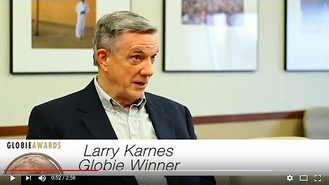 2014 Globie Awards Larry and Susan Karnes