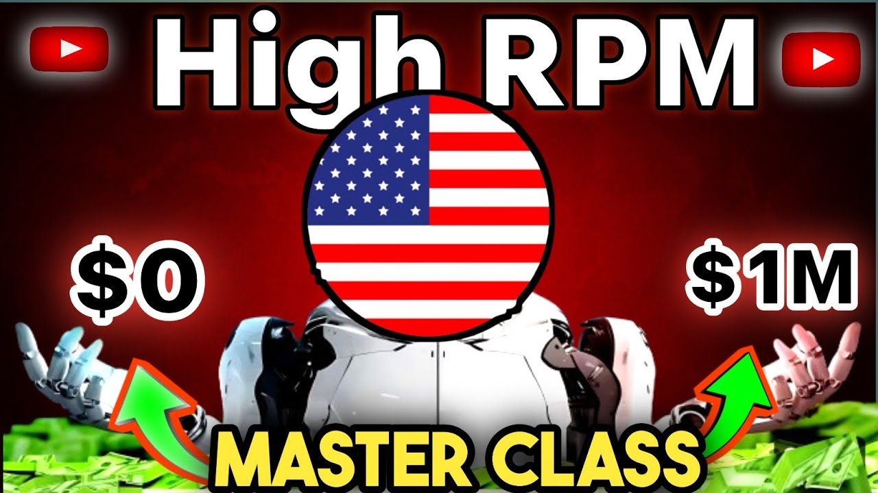 How I Made $33K month From USA Channel High RPM Using Only Al Master ...