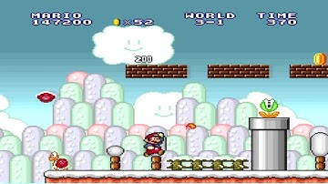 Super Mario Bros The Lost Levels (SNES) Level 3-1