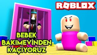 Bebek Bakımevinden Kaçıyoruz  | Escape The Daycare Obby | Roblox Türkçe