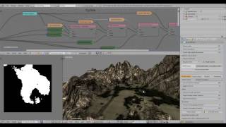SceneTerrain 0.9 tutorial - 2 - The terrain material