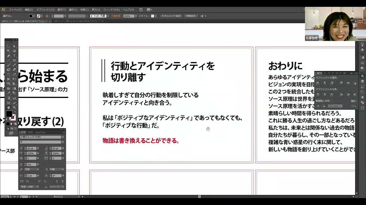 行動とアイデンティティを切り離す