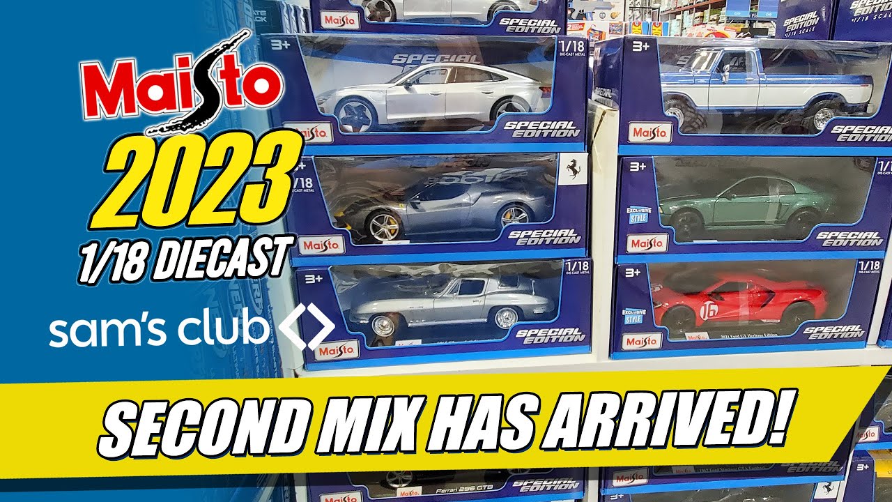 2023 MAISTO 1/18 at COSTCO New Models & Colors!! 